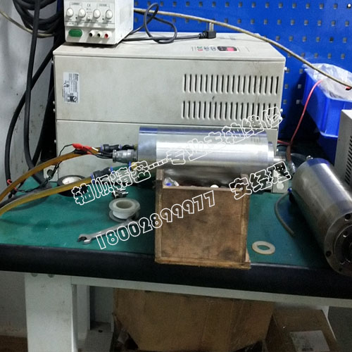 精雕機(jī)主軸溫聲測(cè)試